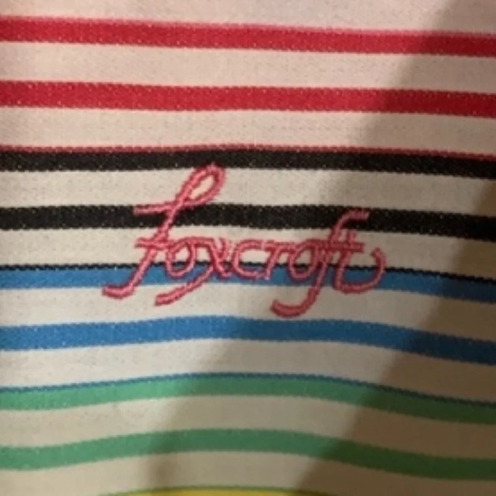 🌺 FOXCROFT Multicolored No-Iron Striped Shirt 12 - Picture 8 of 16